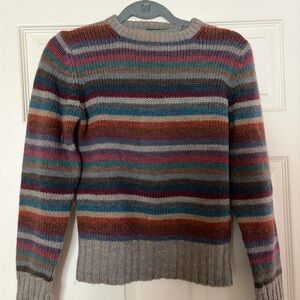 Vintage Boston Traders 100% Wool Ladies Pullover Sweater Size Medium